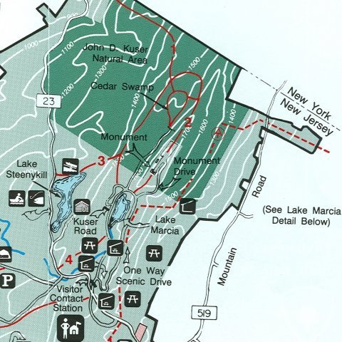 High Point State Park Map - Alecia Lorianna